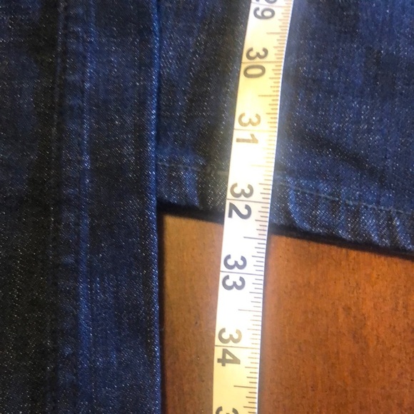 Miss Me Women's Boot Cut Jeans - Dark Blue with Red Accents - Picture 11 of 13